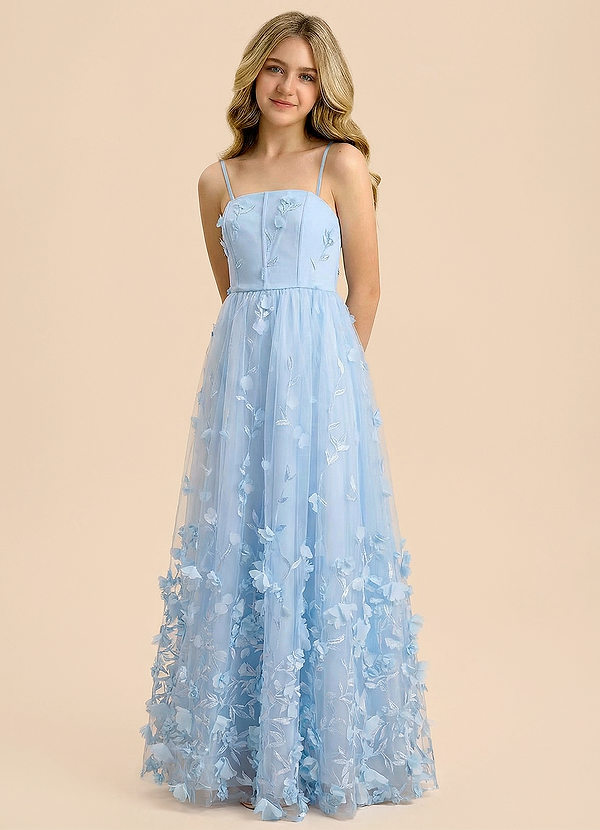 front Azazie Giselle Junior Formal Dress