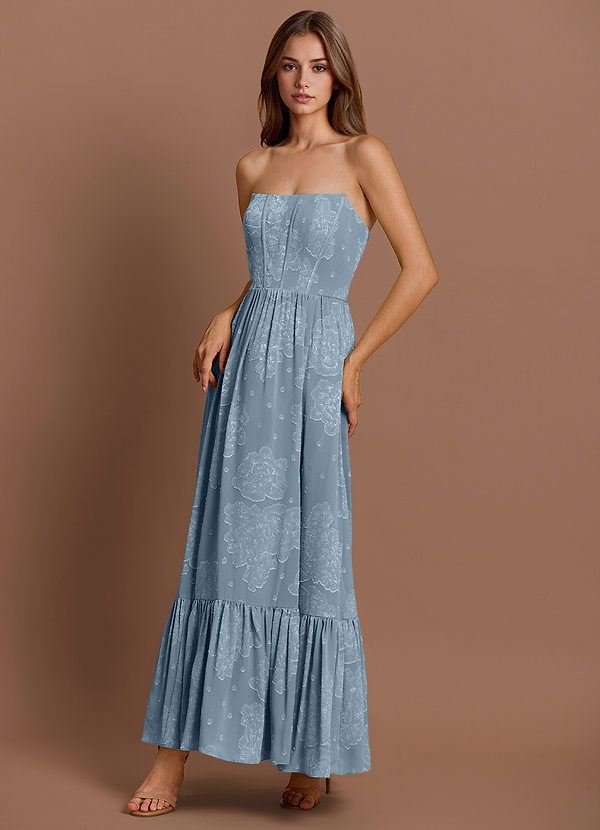 Lydia Powder Blue Maxi Dress image1