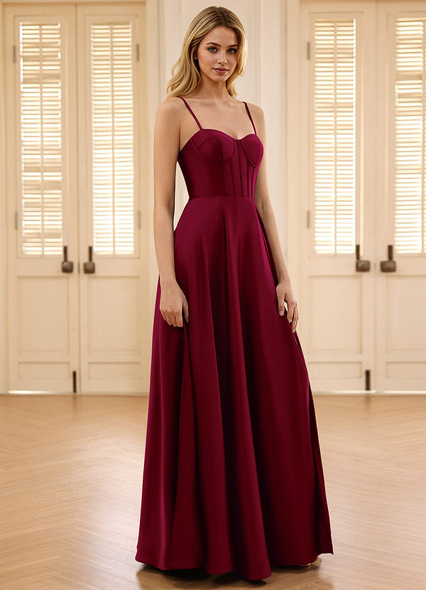 Eternin Merlot Vestido de fiesta de corte A image1