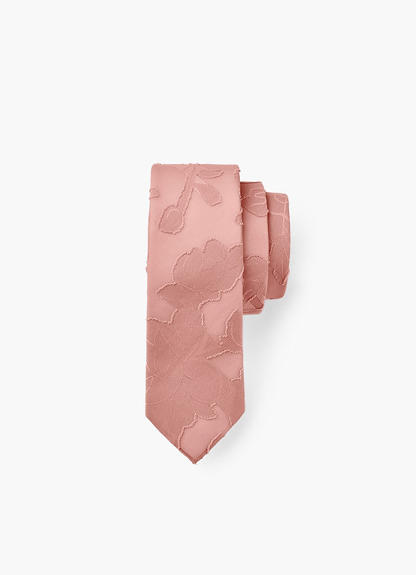 front Kwiatowy, wypalony, wąski krawat