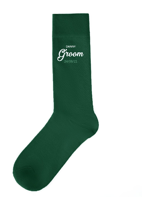 front Customizable Men's Socks