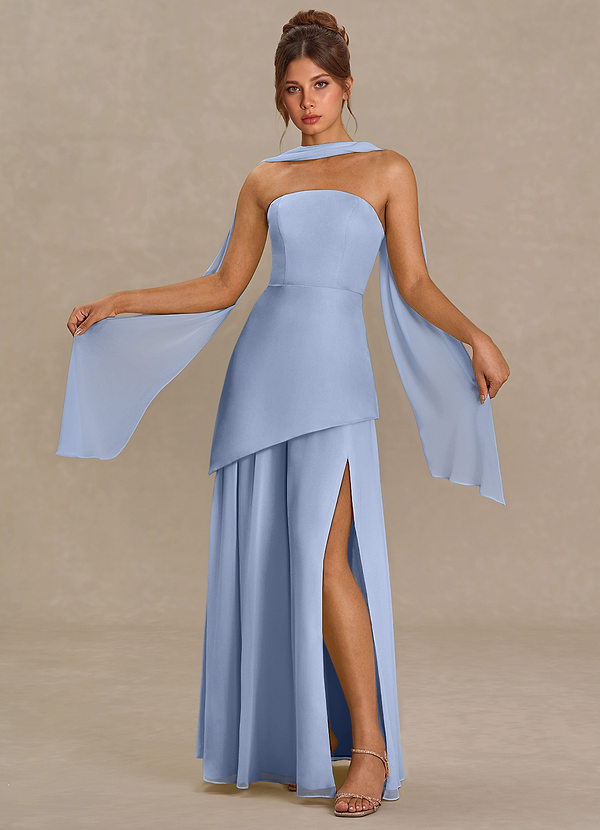 Vestido Bígaro Pálido Largo Alma image1