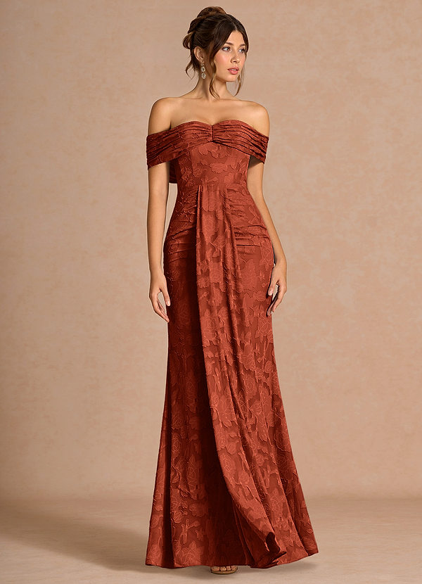 Kleid Camellia Kastanienbraun image1