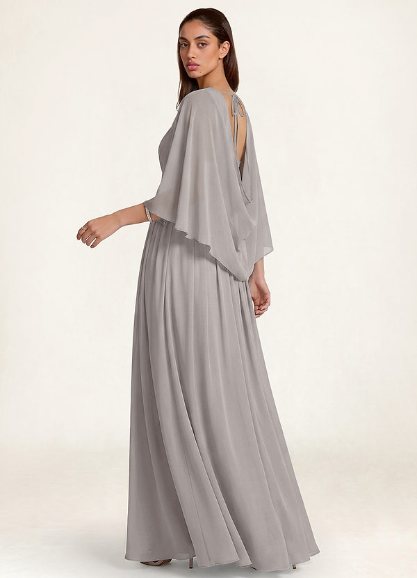 front Azazie Matching Color Classic Chiffon Shawl