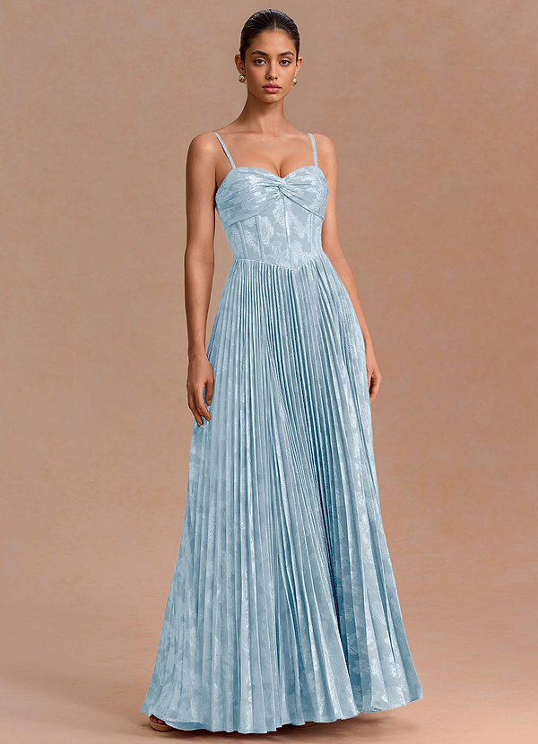 Robe Maxi Bleu Poudre Delfina image1