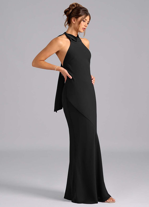 Vestido Negro Largo Dillon image1