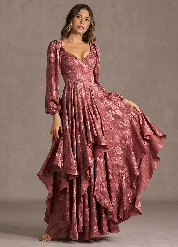 Vestido Vintage Rosa Largo Milena image1