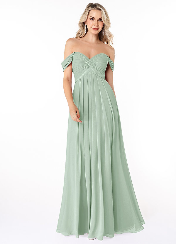 Agave Azazie Kaitlynn Bridesmaid Dresses | Azazie