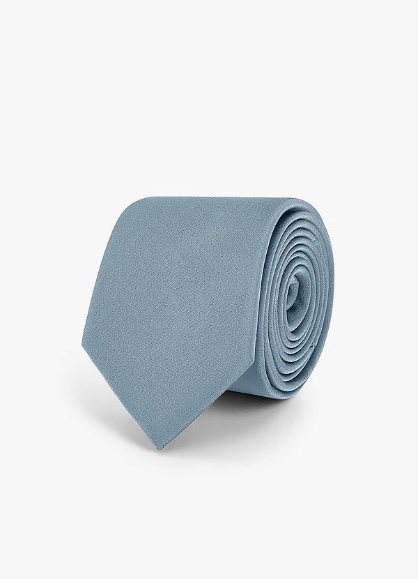 front Boy's Stretch Satin Neck Tie