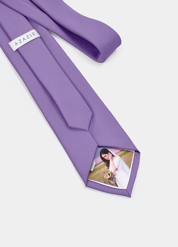front Matte Satin Custom Photo Tie – Personalized Necktie