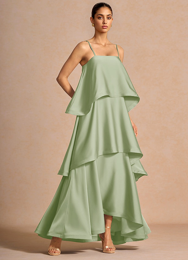 Itasca Light Green Maxi Dress image1