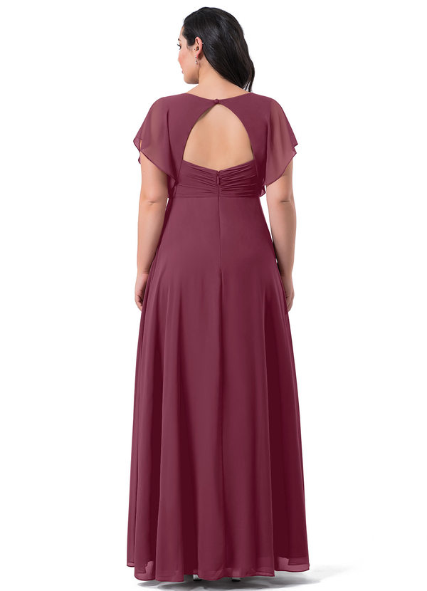 azazie pine bridesmaid dress