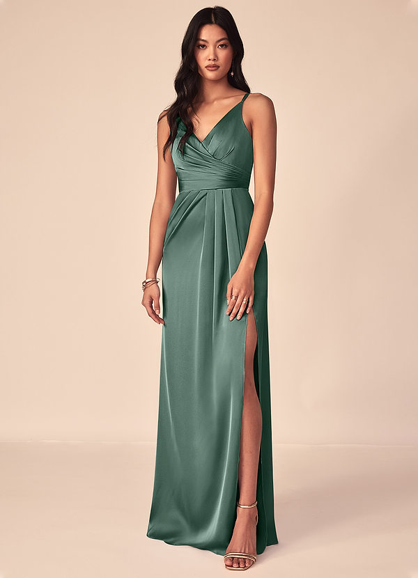 Vestido Eucalipto Largo Aqua image1