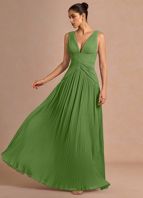 Lupita Herb Green Maxi Dress image1