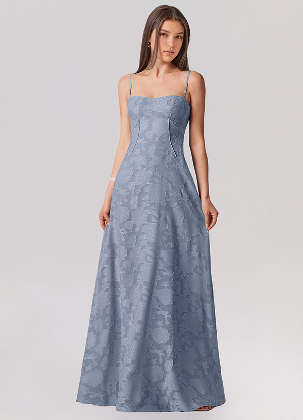 Valentine Powder Blue Maxi Dress image1