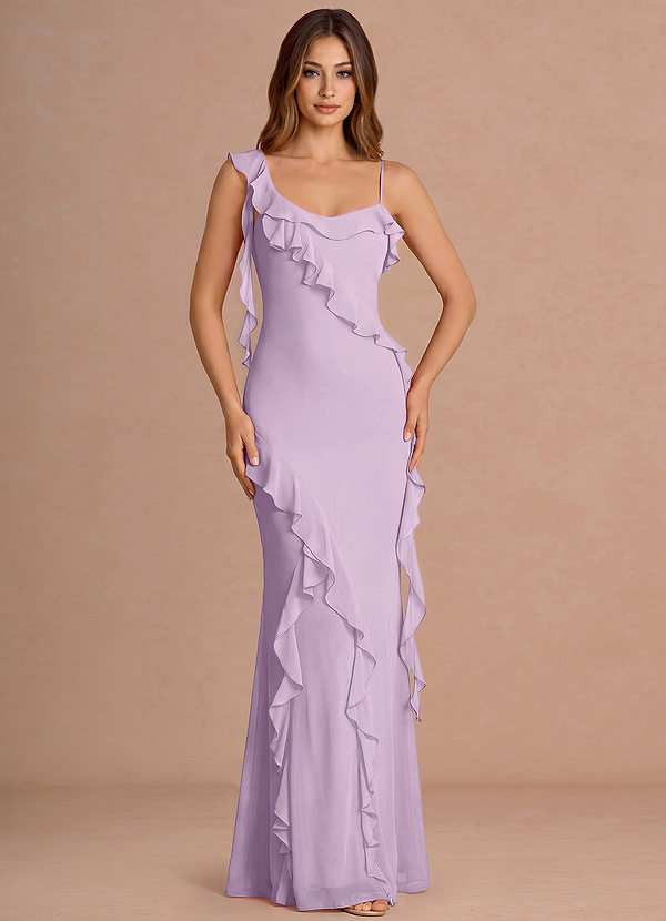 Giselle Frosted Lilac Maxi Dress image1
