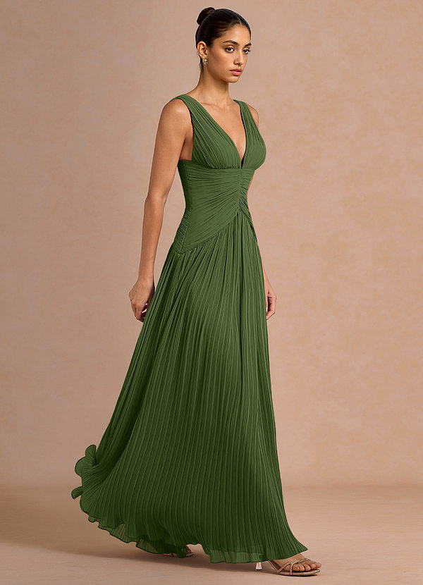 Lupita Olive Maxi Dress image1