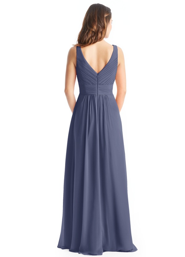 Azazie Pierrette Bridesmaid Dress - Stormy | Azazie