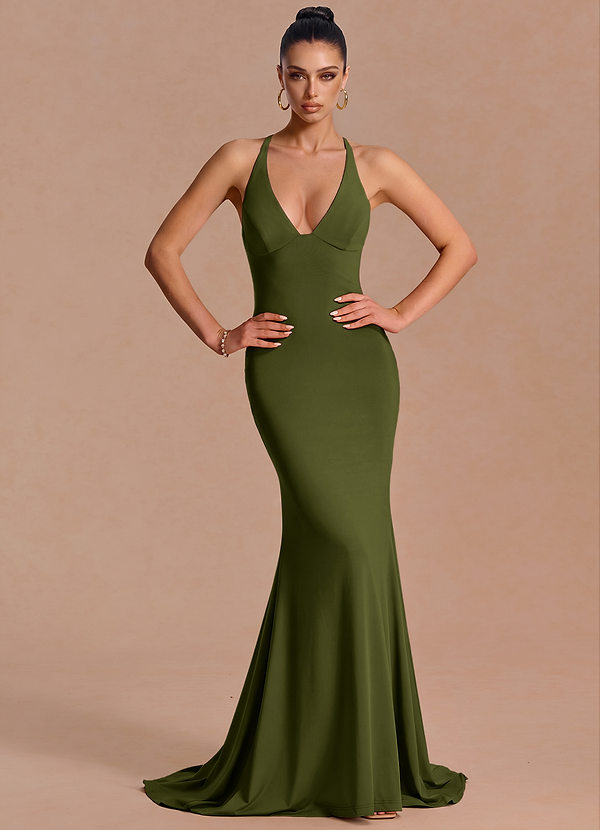 Joaquin Olive Maxi Dress image1