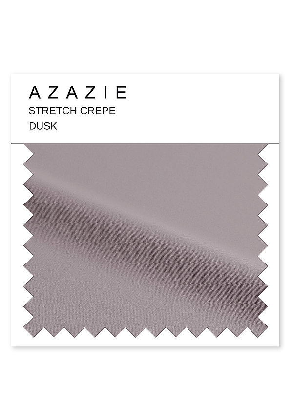 front Azazie Dusk Stretch Crepe Swatch
