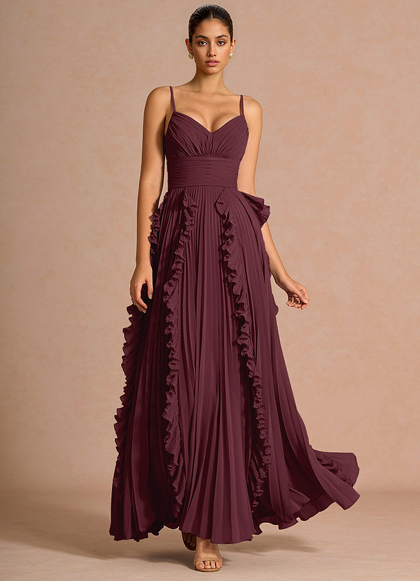 Vivian Wine Maxi Dress image1
