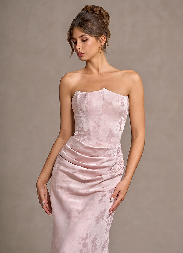 Amabel Soft Pink Maxi Dress image1