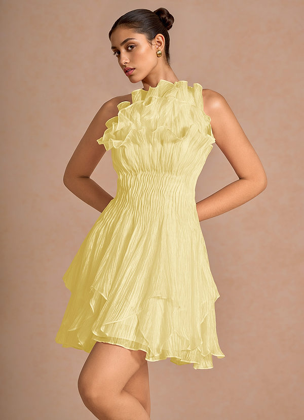 Ylisse Lemon Sobret Mini Dress image1