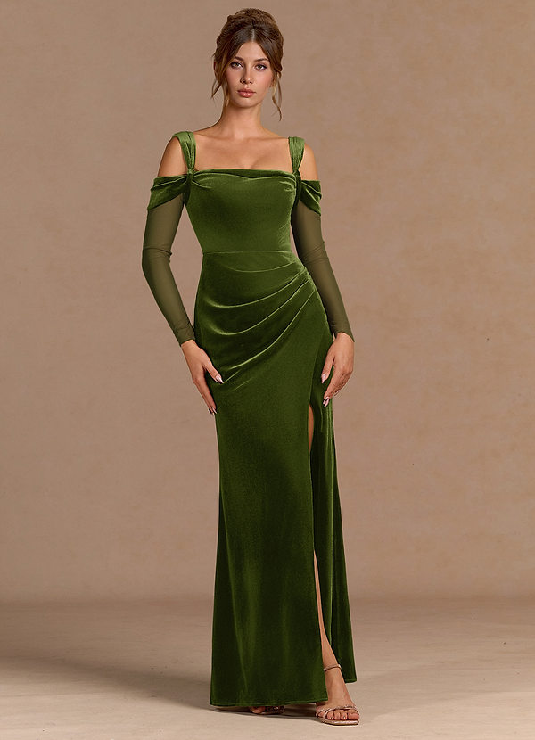 Taliyah Olive Maxi Dress image1