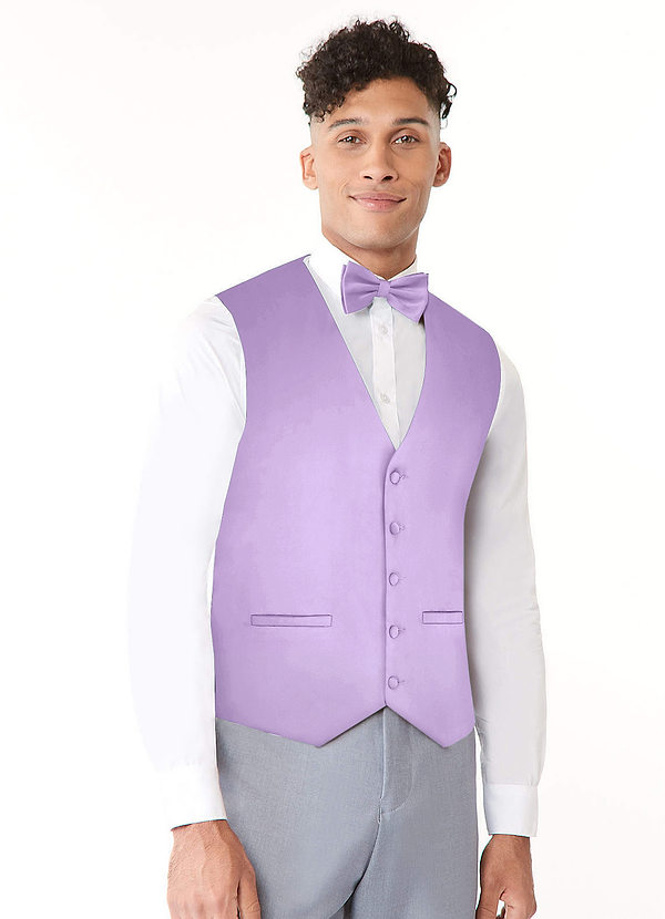 front Gilet en satin extensible