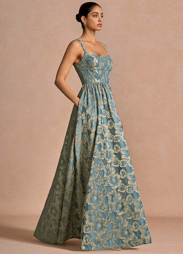 Julietteh Lake Blue Maxi Dress image1
