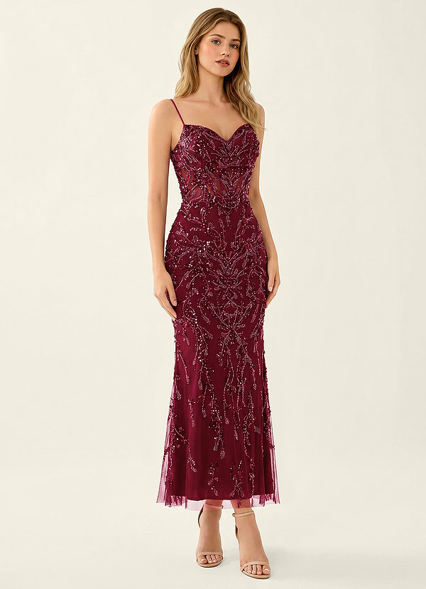 Cathalynne Burgundy Wedding Guest image1