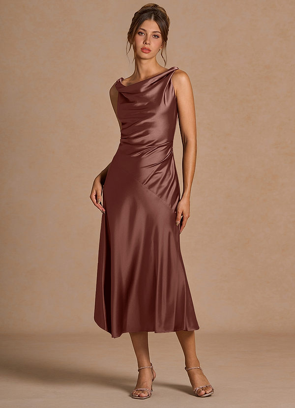 Nerine Mocha Coco Midi Dress image1