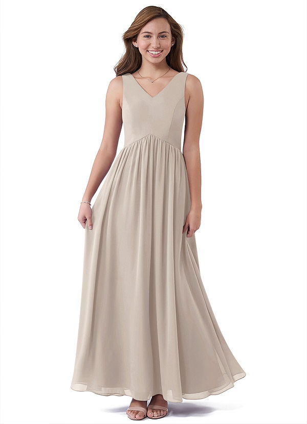 Frost Azazie Oceana Junior Bridesmaid Dresses | Azazie