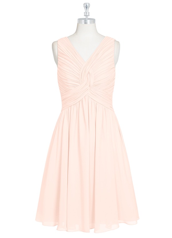 Azazie Kayden Bridesmaid Dress - Pearl Pink | Azazie