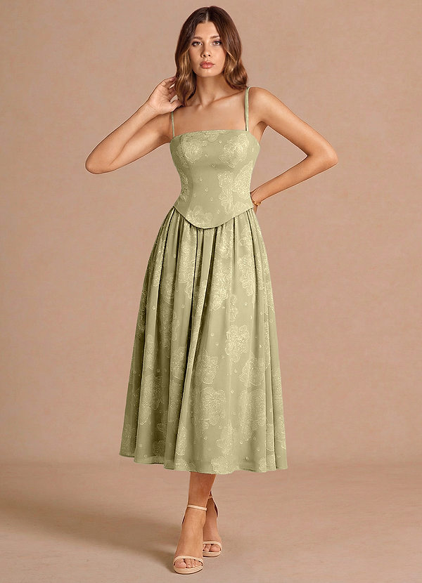 Isaura Celadon Midi Dress image1