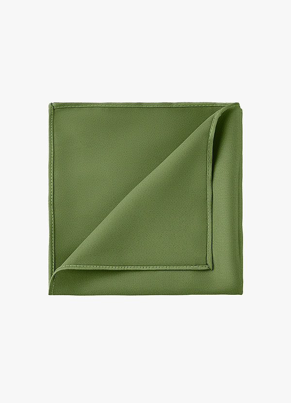 front Stretch Satin Pocket Square