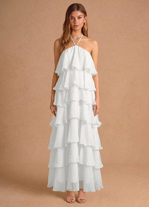 Hesper White Maxi Dress image1