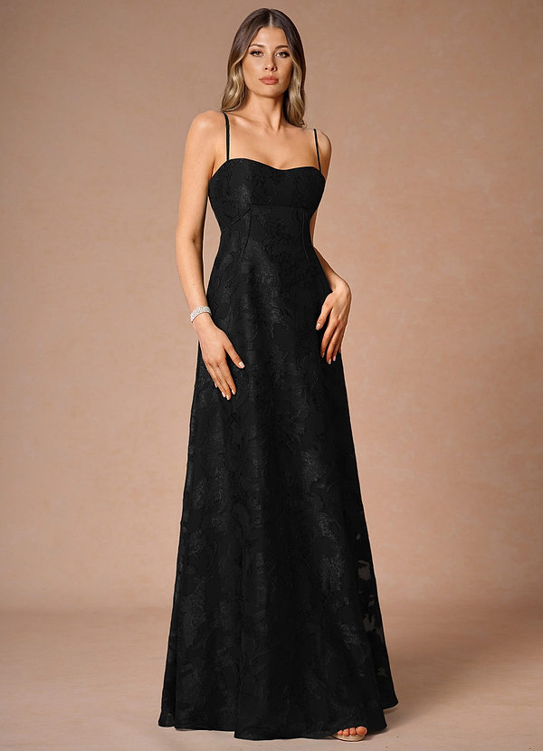 Thalyn Negro Vestido de fiesta de graduación image1