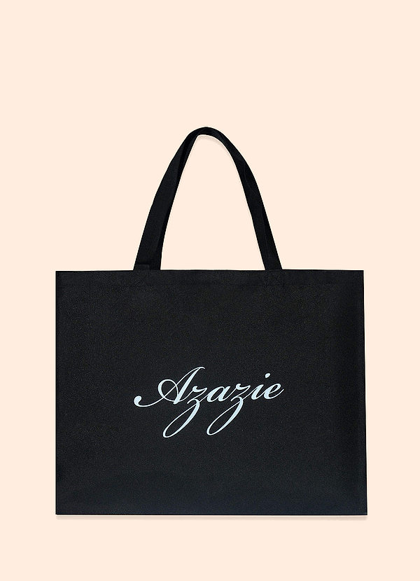 front Personalized Travel Bag in Black