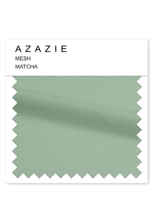 front Azazie Matcha Mesh Swatch
