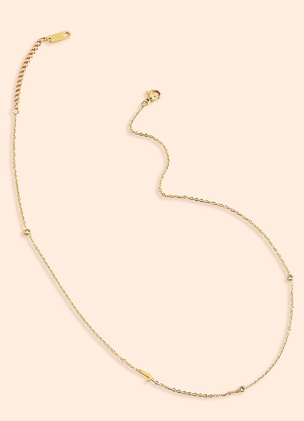 front Zijwaartse beginletterketting