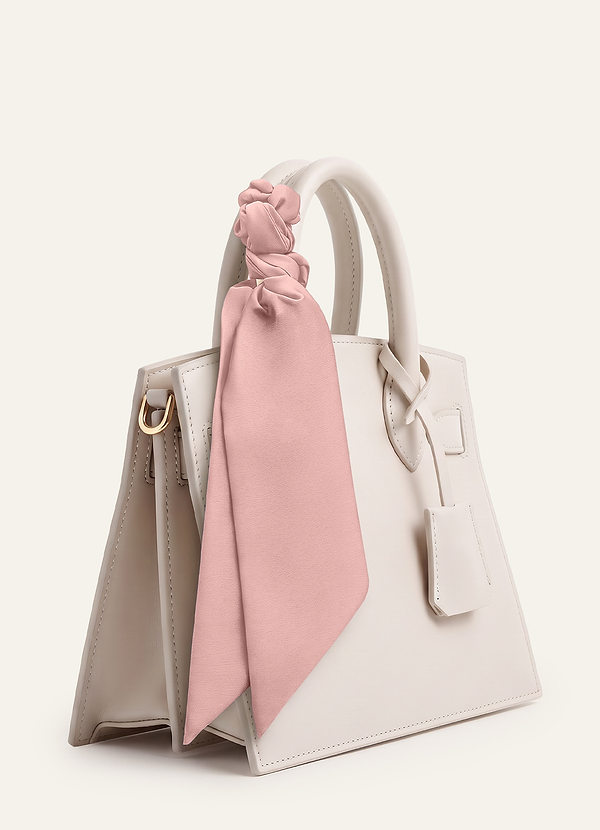 front Bridesmaid Matching Color Skinny Satin Scarf – A Versatile Accent for Wedding Look