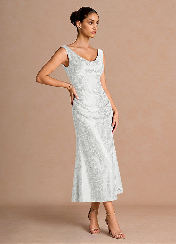 Kiana Cream Midi Dress image1