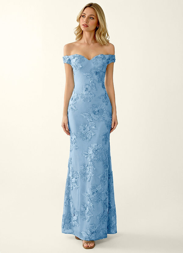 Lowlala Himmelblå Blonde gallakjole image1