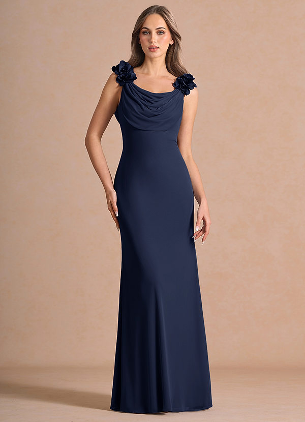 Bertha Navy Maxi Dress image1
