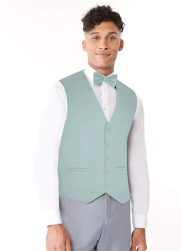 front Stretch satijnen vest