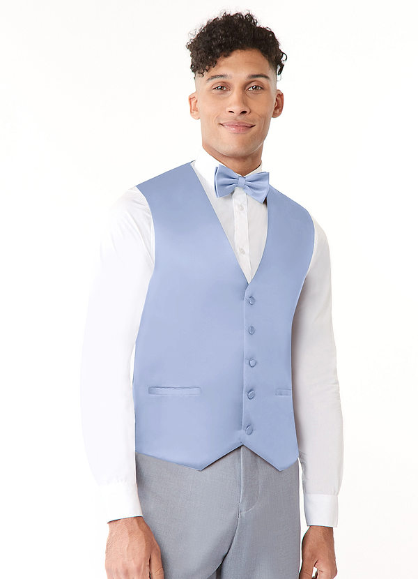 front Matte Satin Vest
