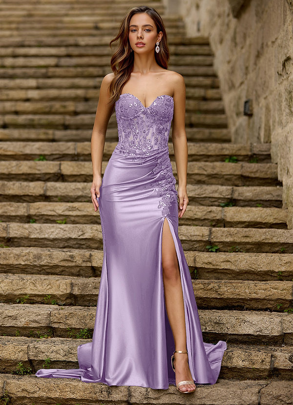 Emblace Lavendel Sjöjungfrubalklänning image1