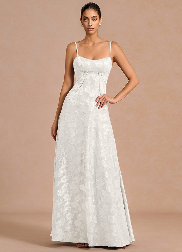 Iselda White Maxi Dress image1