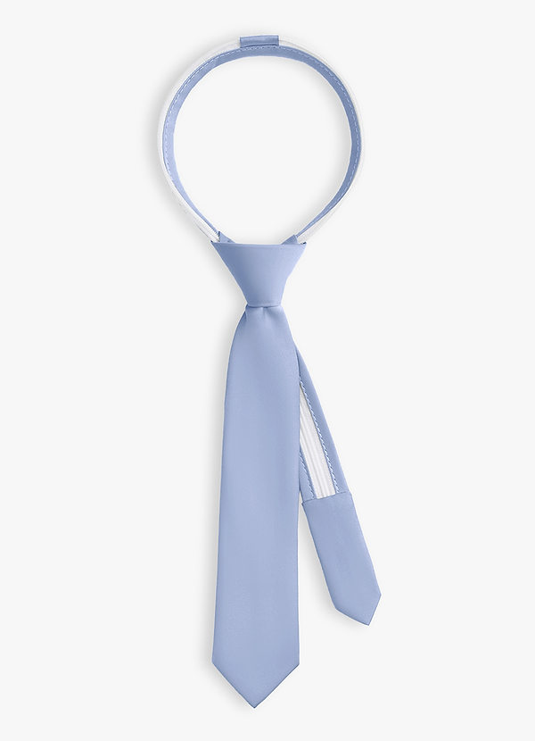 front Matte satijnen pre-tie voor jongens